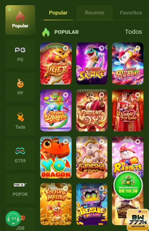 bw777n - jogar os melhores jogos online